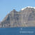 Skaros rock and Imerovigli village as seen from the ferry to Athinios port.